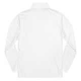 Quarter zip pullover - White Monochrome