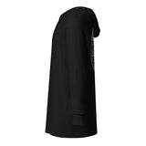 Hooded long-sleeve tee - Dark Monochrome