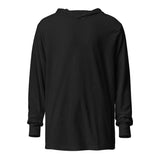 Hooded long-sleeve tee - Dark Monochrome