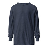 Hooded long-sleeve tee - Dark Monochrome
