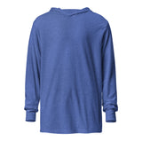 Hooded long-sleeve tee - Dark Monochrome