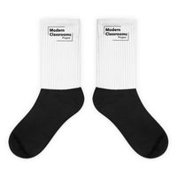 MCP White Top Crew Socks